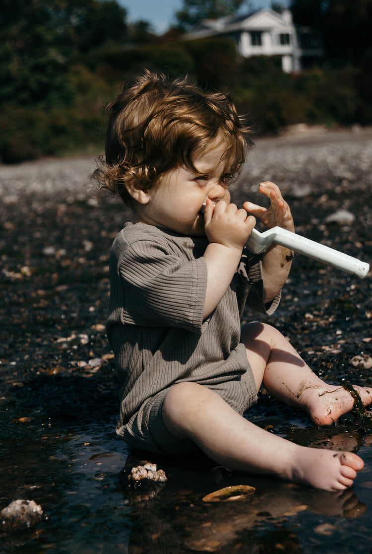 LOW TIDE SHORT SET - SALT - BABY