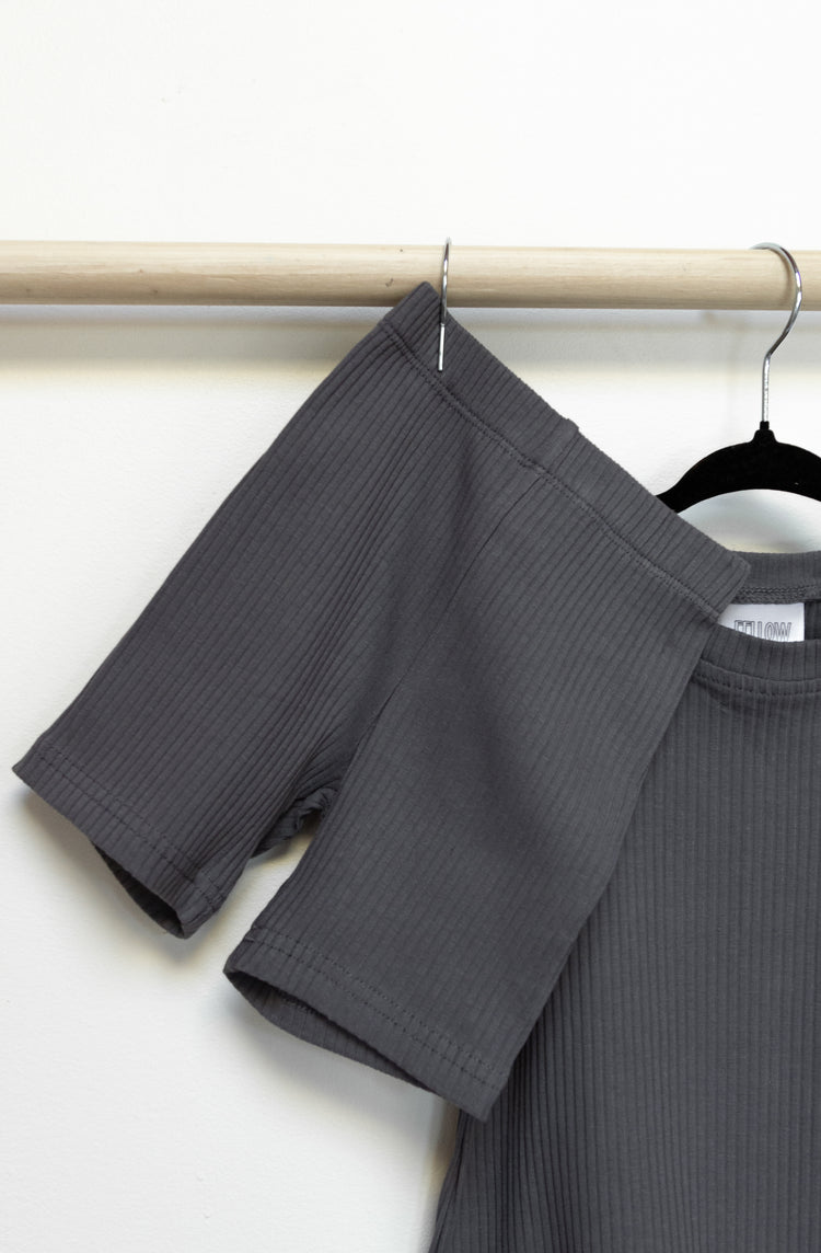 LOW TIDE SHORT SET - STONE- KID