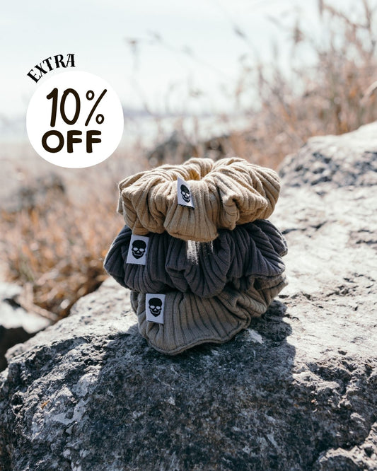 SCRUNCHIE BUNDLE - LOW TIDE