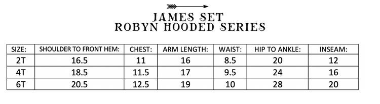 JAMES SET - ROBYN HOOD - ARMY