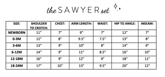 SAWYER ONESIE TOP
