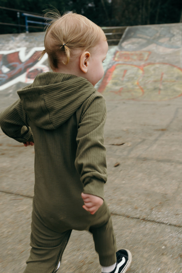 BOBBY JUMPSUIT - BABY - ROBYN HOOD - ARMY