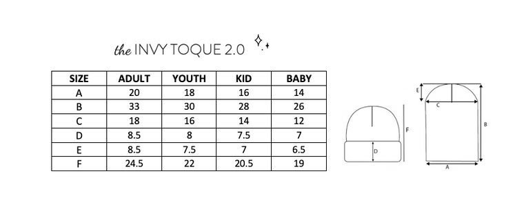 INVY TOQUE - YOUTH - BONE