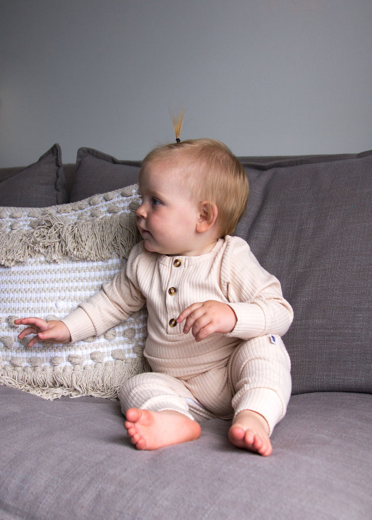 BOBBY JUMPSUIT - BABY - FAWN